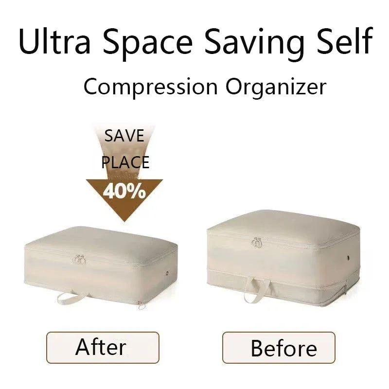 Large Capacity Compression Storage Bag – Waterproof, Space-Saving Organizer