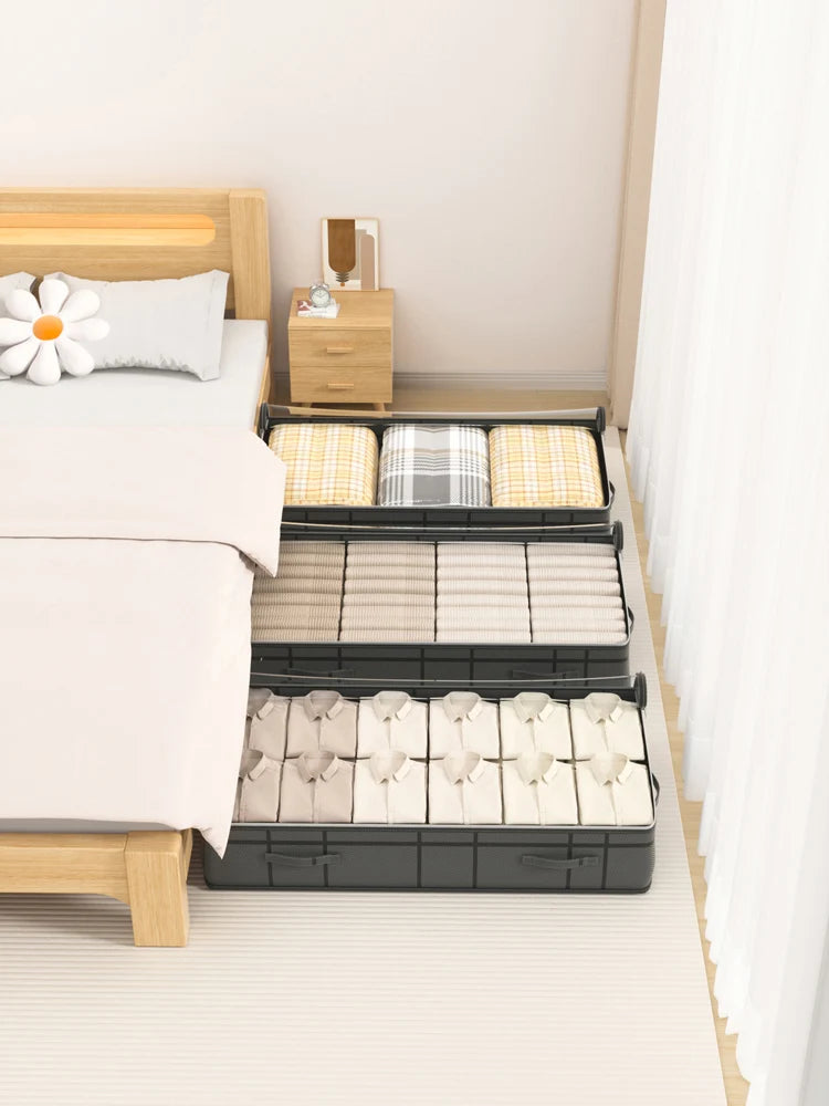 Large Foldable Under-Bed Clothes Storage Bag