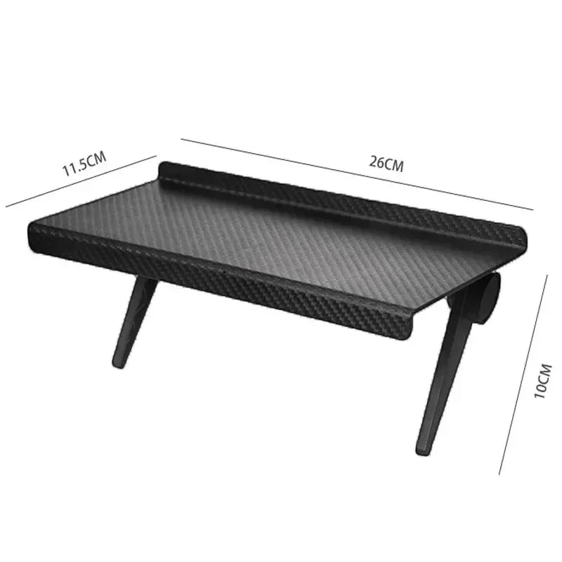 Screen Top Storage Rack – No-Drill Shelf for TV & Computer