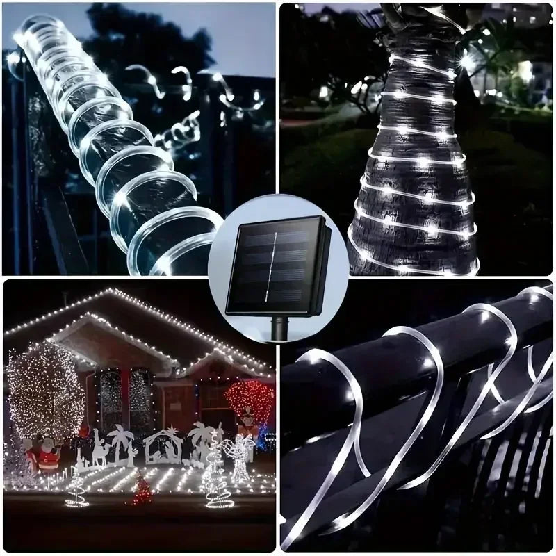 Solar LED String Lights – 8 Modes Outdoor Fairy Lights for Garden, Patio, Wedding & Holiday Décor