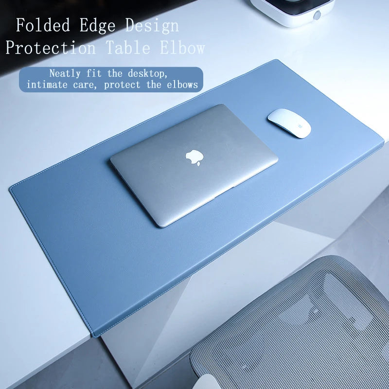 PU Folding Desk Mat with Elbow & Wrist Support – Large Mouse Pad for Office & Gaming
