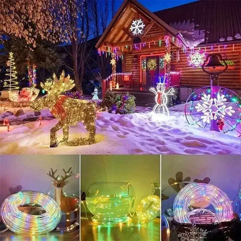 Solar LED String Lights – 8 Modes Outdoor Fairy Lights for Garden, Patio, Wedding & Holiday Décor
