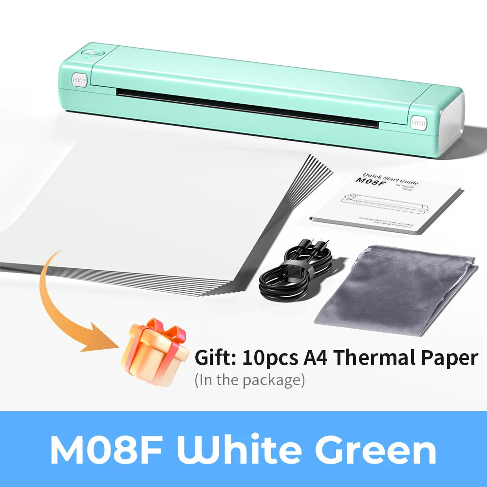 Phomemo M08F Wireless A4 Bluetooth Thermal Printer