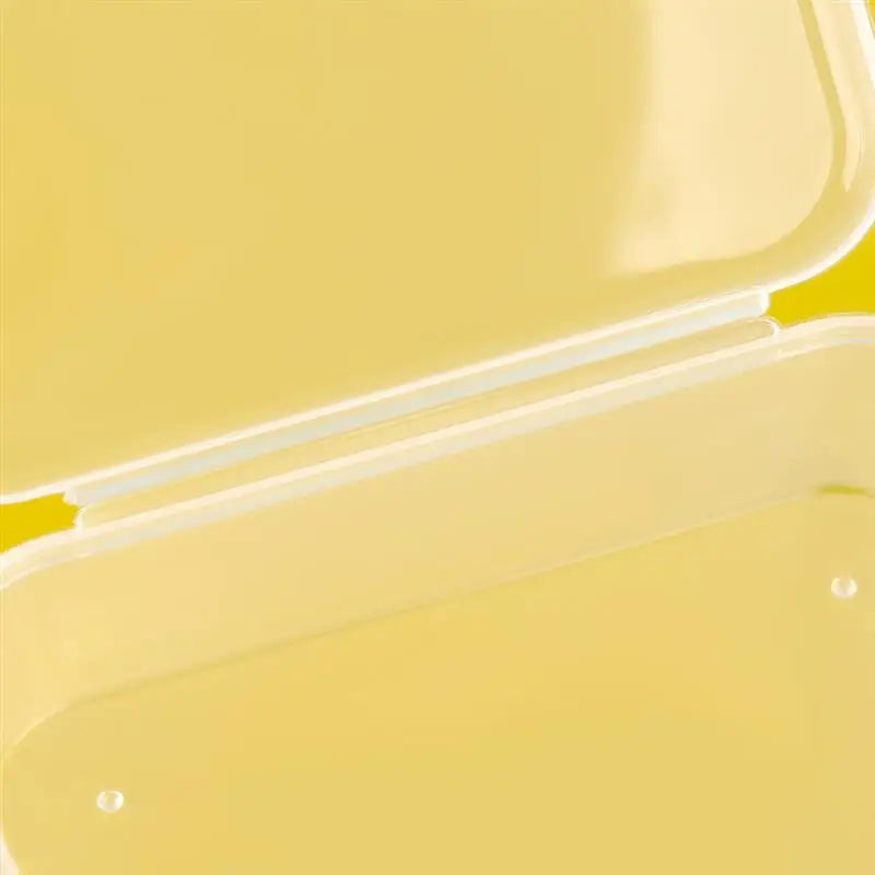 10 Pcs Rectangular Translucent Plastic Storage Boxes