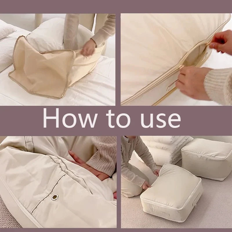 Large Capacity Compression Storage Bag – Waterproof, Space-Saving Organizer