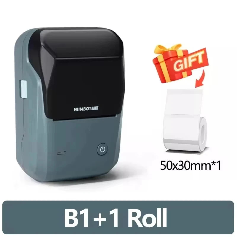Niimbot B21 Mini Portable Thermal Label Printer – Wireless Sticker Maker