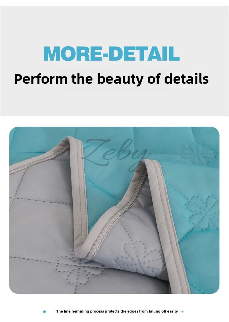 Cooling Blanket – Lightweight Breathable Summer Quilt (King/Queen)