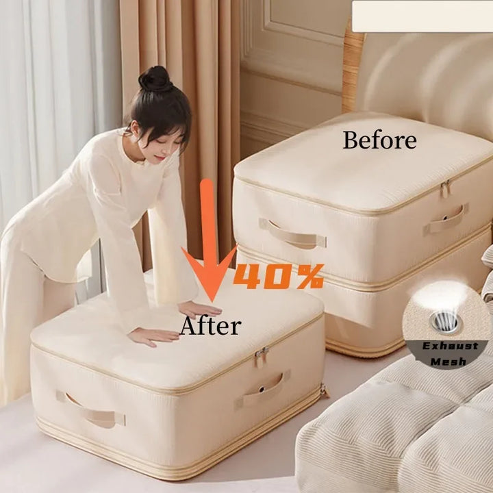 Large Capacity Compression Storage Bag – Waterproof, Space-Saving Organizer