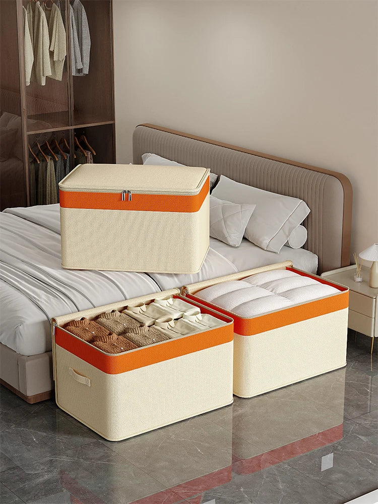 Large-Capacity Quilt & Clothes Storage Organizer Bag
