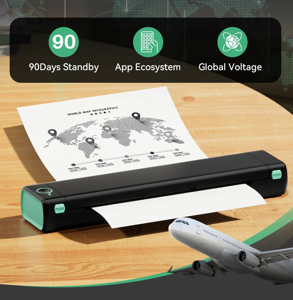 Phomemo M08F Wireless A4 Bluetooth Thermal Printer