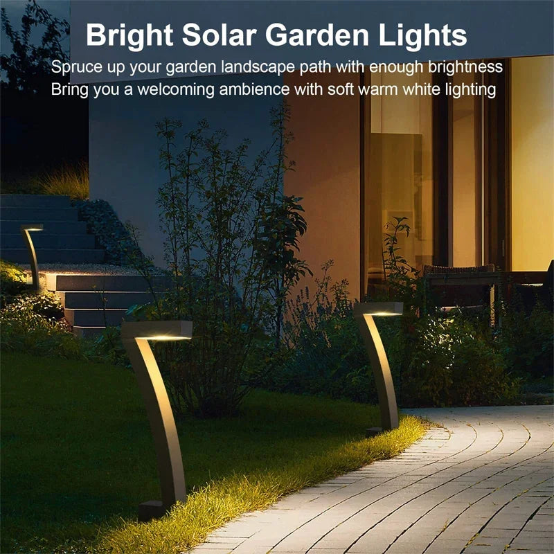 4/8 Pcs Solar LED Garden Lights – IP65 Waterproof Pathway Spotlights