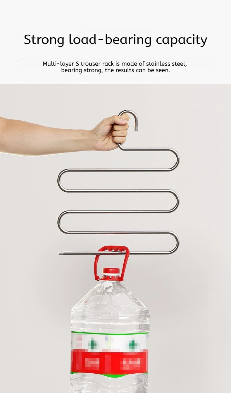 5-Layer Multi-Functional Clothes & Pants Hanger