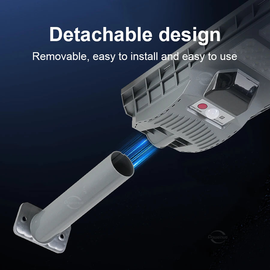 2024 600W LED Solar Motion Sensor Outdoor Light