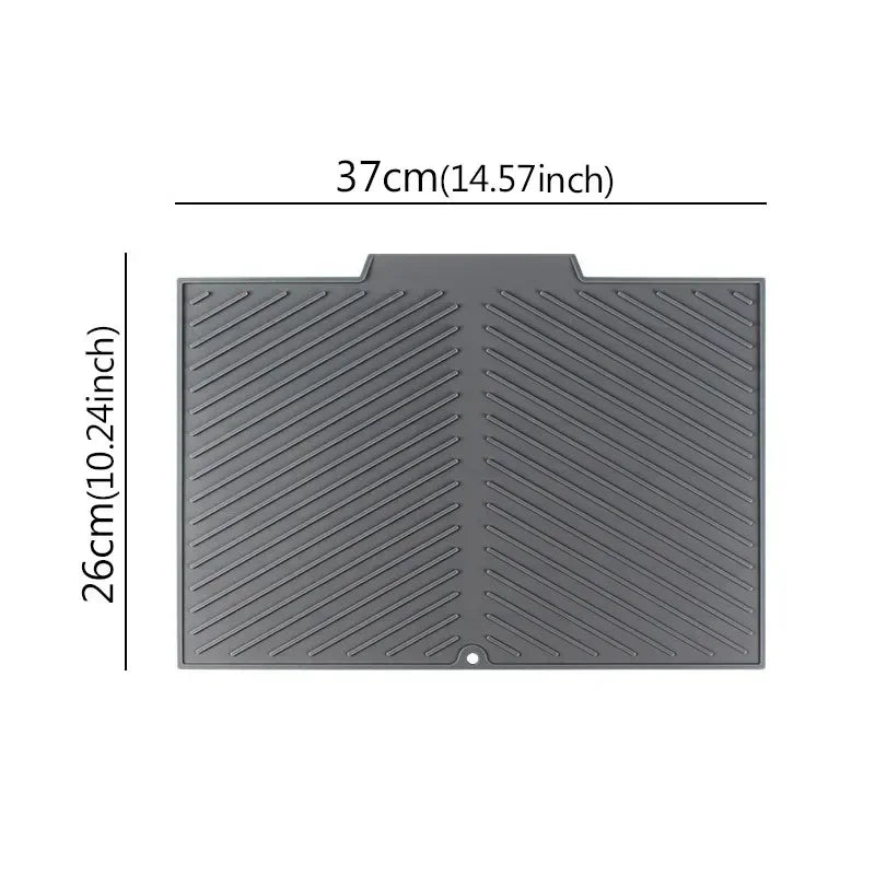 Silicone Bar & Sink Drain Mat – Heat-Resistant, Multi-Purpose Kitchen Accessory