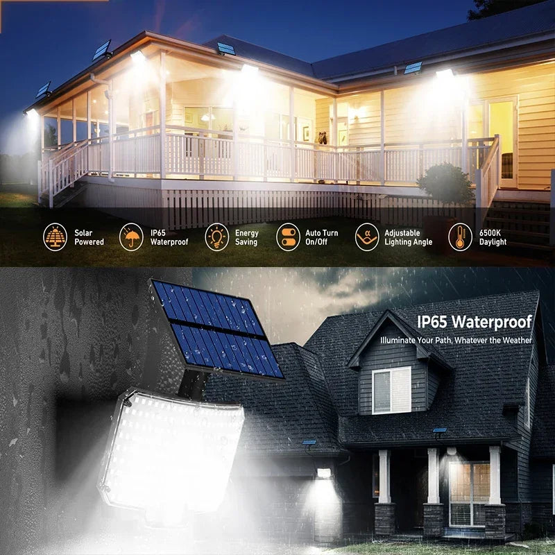 Solar Light Outdoor – Super Bright Motion Sensor LED Garden Wall Lamp