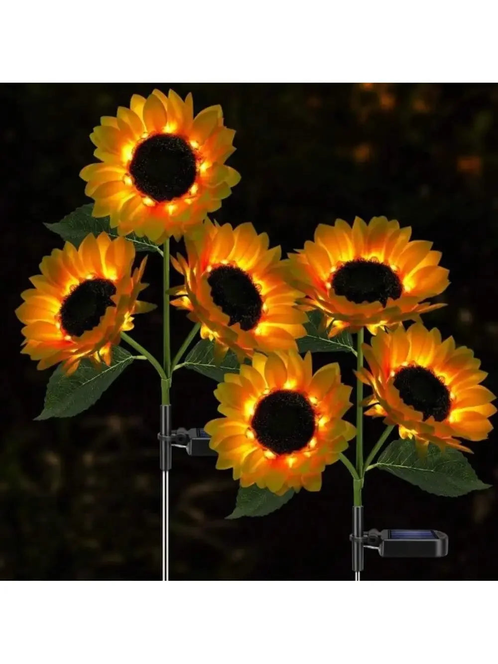 Solar Sunflower LED Garden Light – Waterproof Outdoor Lawn Lamp