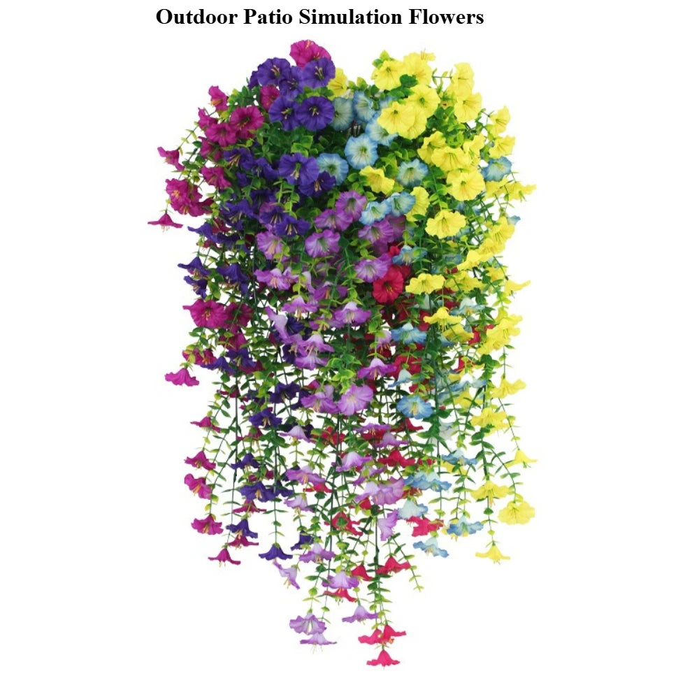 Artificial Hanging Flowers – UV-Resistant Realistic Floral Decor for Home & Wedding (2025)