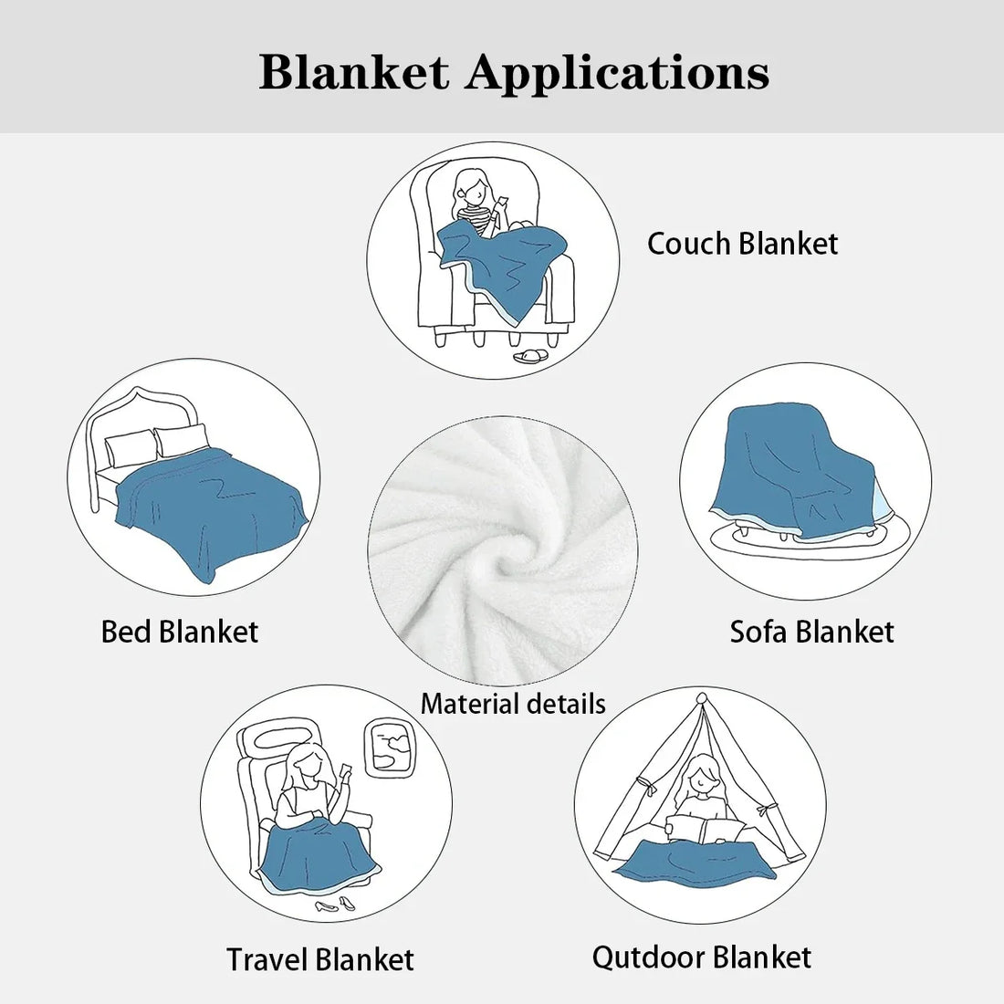 Exotic Pattern Microfiber Flannel Blanket – Soft & Cozy Throw