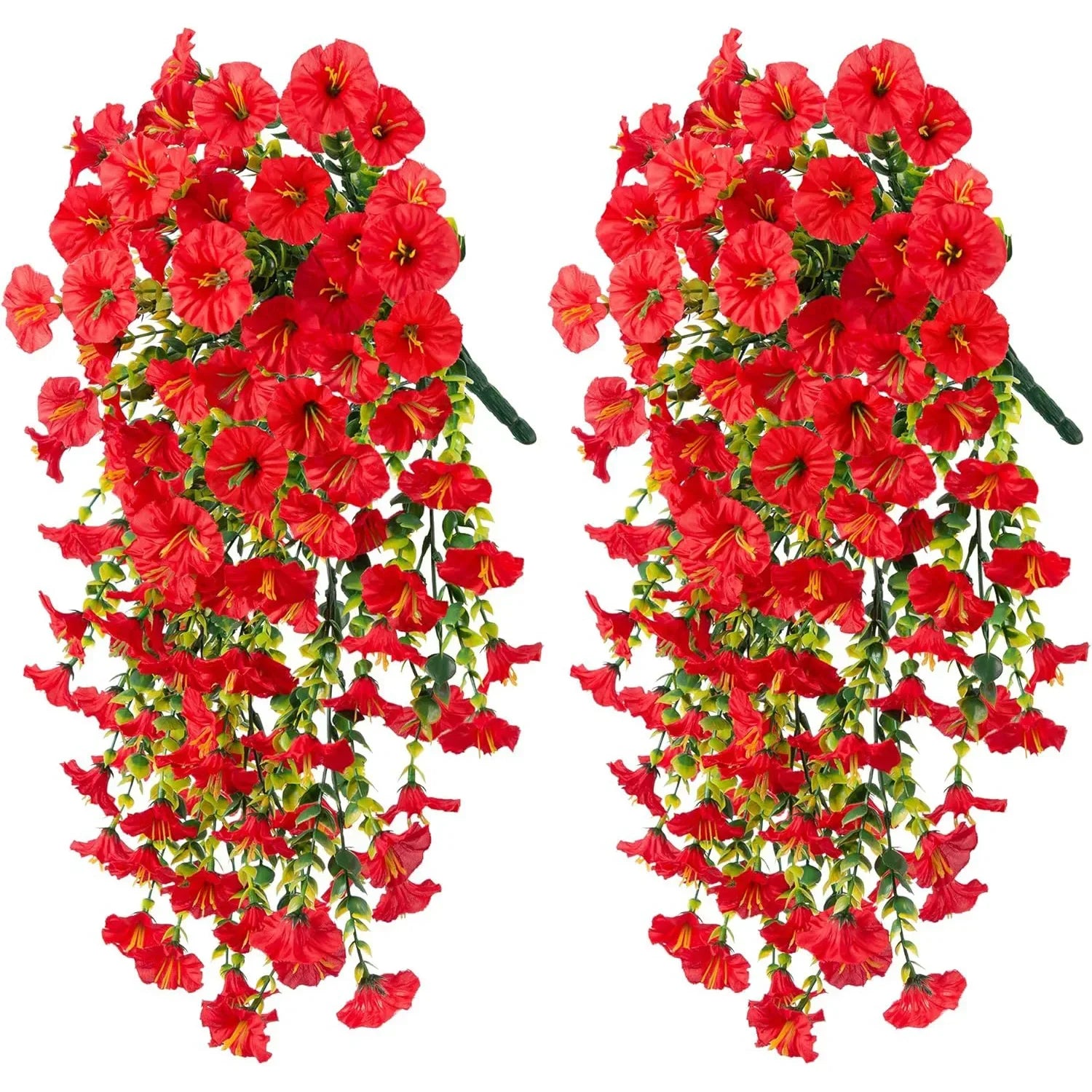 Artificial Hanging Flowers – UV-Resistant Realistic Floral Decor for Home & Wedding (2025)