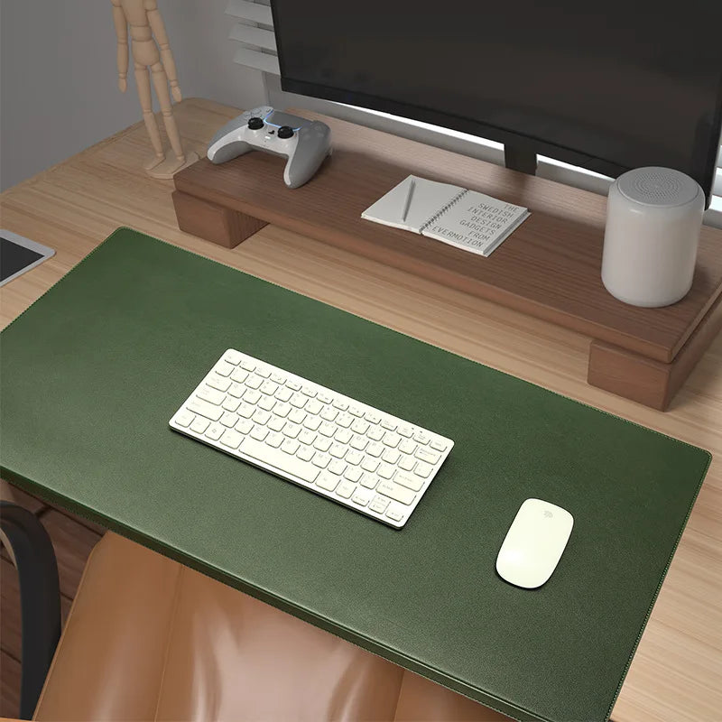 PU Folding Desk Mat with Elbow & Wrist Support – Large Mouse Pad for Office & Gaming