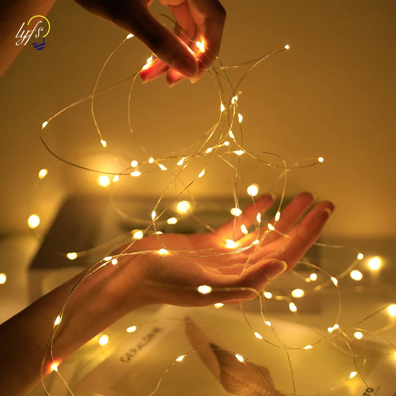 Fairy String Lights – Battery Operated LED Garland (1/5/10pcs)