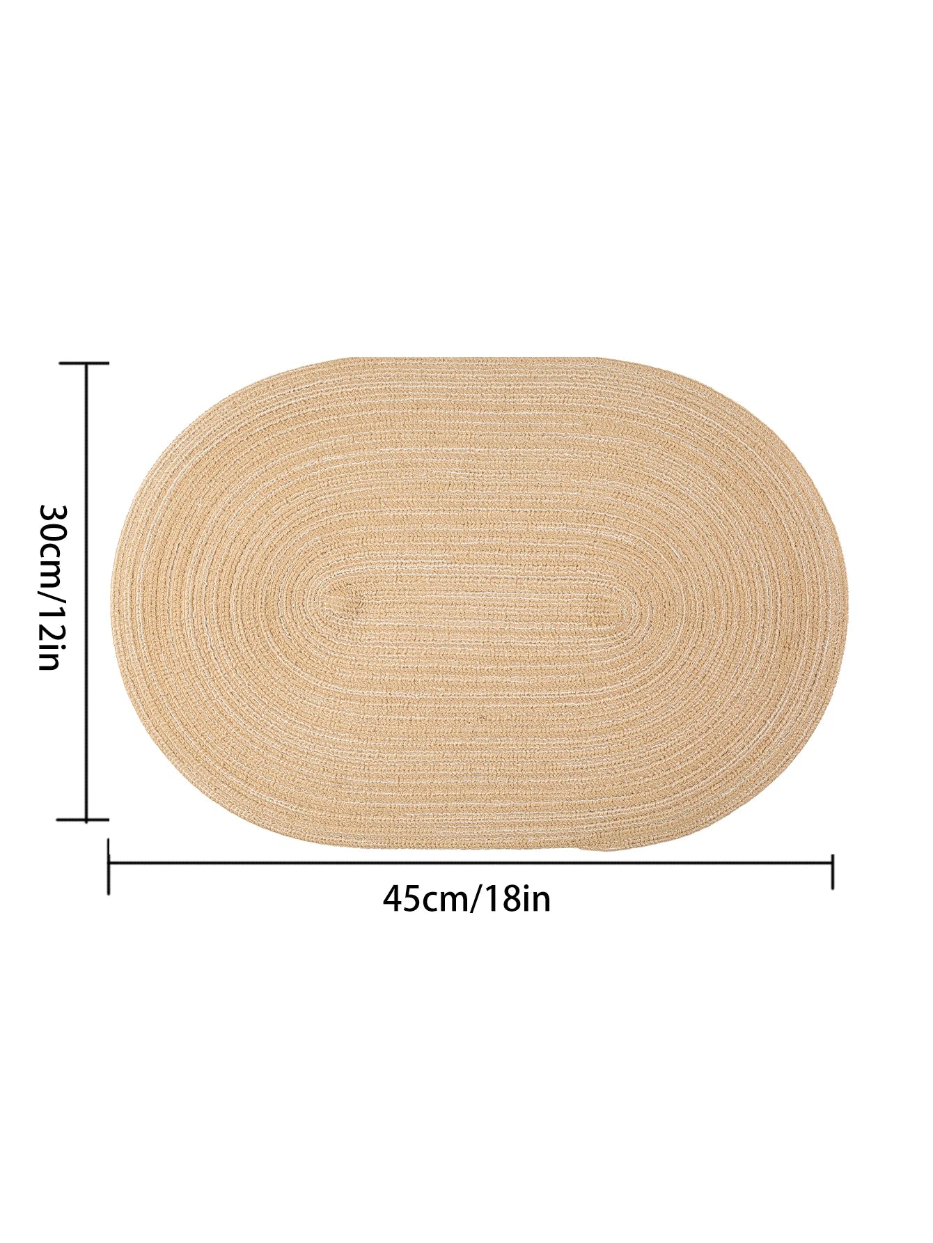 Set of 4 Washable Heat-Resistant Placemats – Non-Slip Dining Table Mats